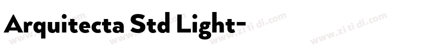 Arquitecta Std Light字体转换